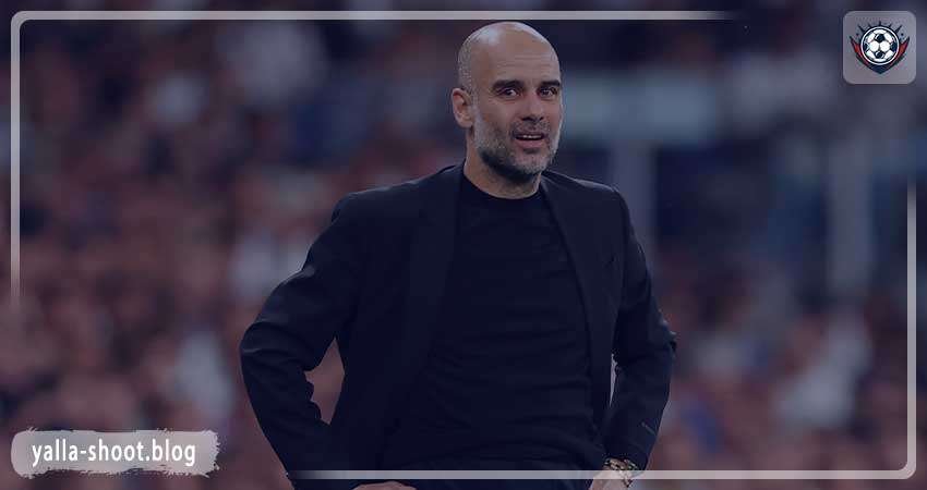 جوارديولا يكسر صمته ويعلق على إمكانية تعاقد مانشستر سيتي مع سيمينيو