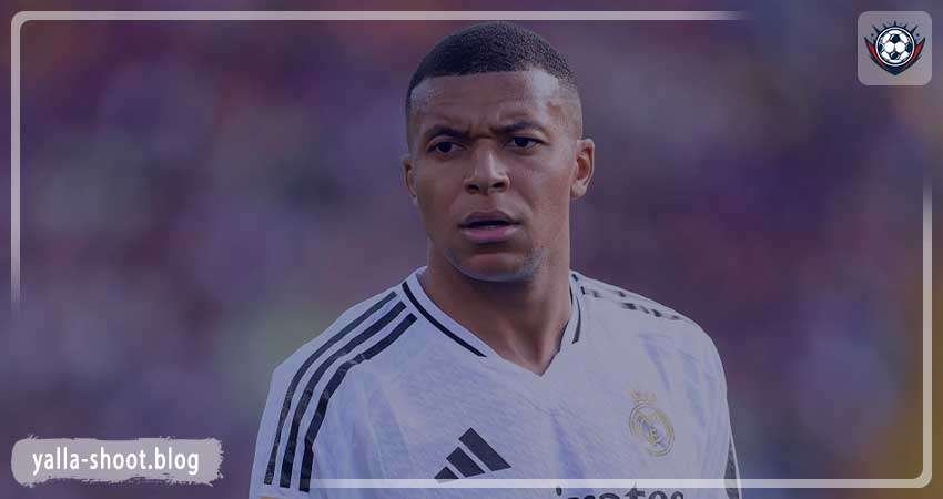 غياب مبابي على تشكيل ريال مدريد